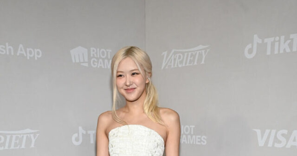 세계가 반한 로제, 美 버라이어티 '글로벌 히트메이커' 수상