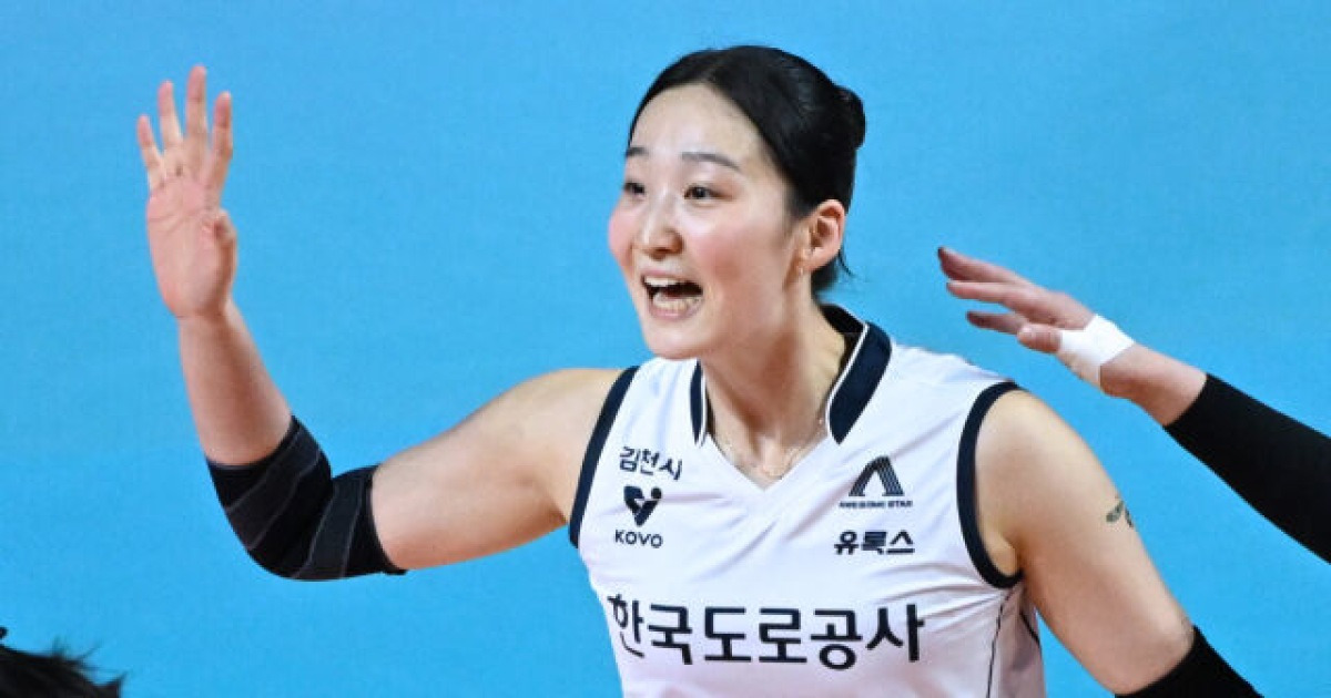 배구천재 빠졌는데, 어떻게 도로공사 1위 질주 가능했나…국대 1순위 신인왕 이렇게 잘한다 경험 쌓이다 보니 상대 세터 폼을