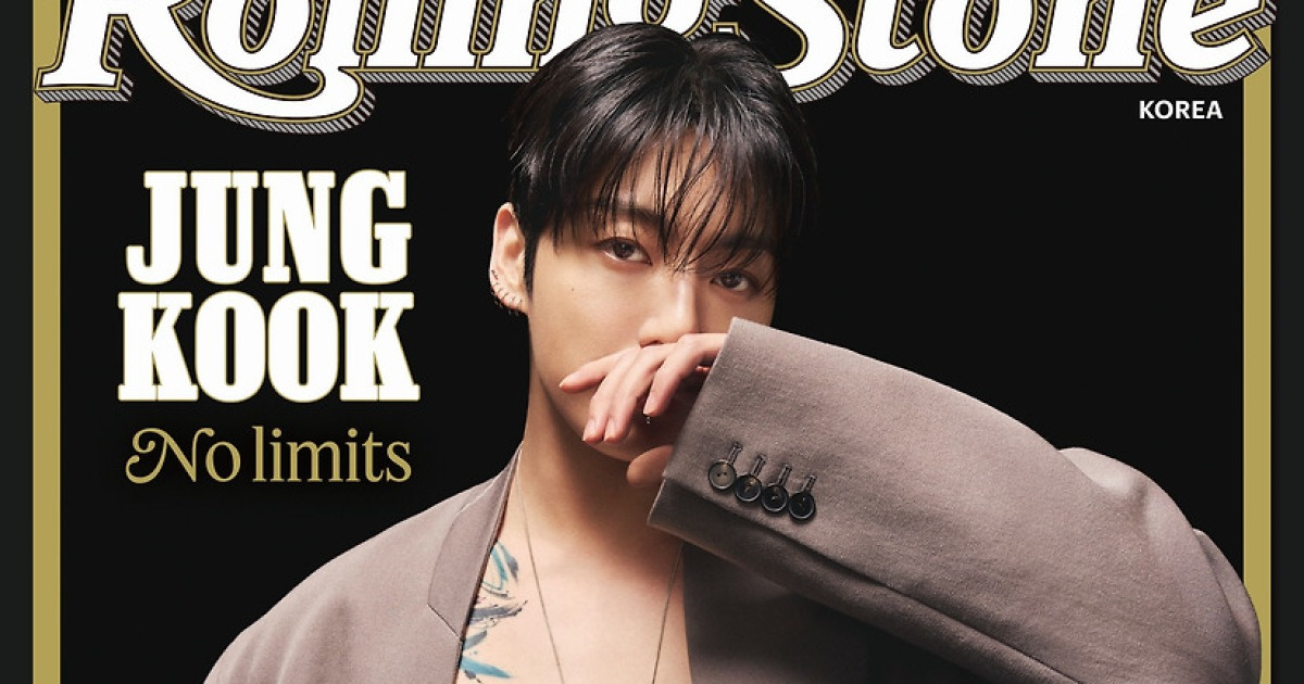 정국, '롤링스톤'의 얼굴…글로벌 프로젝트 첫 주자