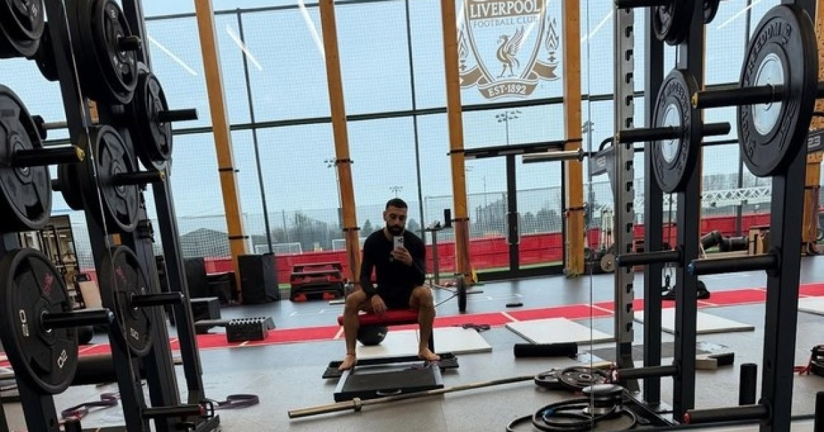 '나 홀로 리버풀에'… '명단 제외' 살라, 훈련장 셀카 공개