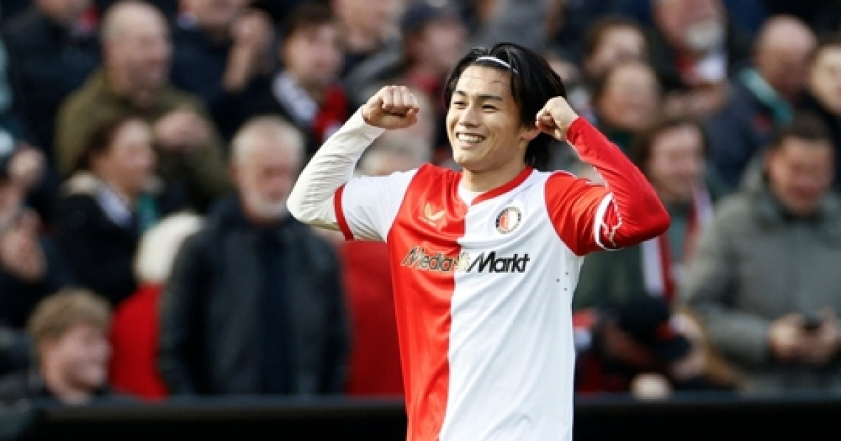 일본, 흥분했다 “케인·음바페·홀란 제치고 유럽 넘버원”···우에다 시즌 18골 “경이적” 월드컵 기대감