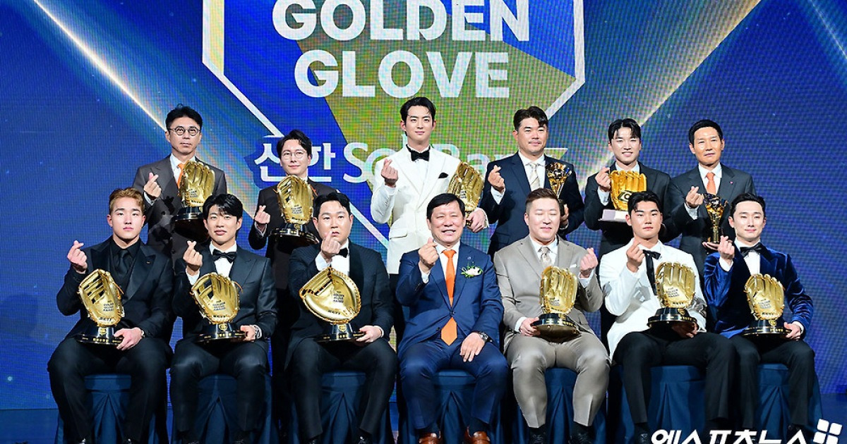 '대리수상 소감도 준비했는데…' 15표 차 충격 반전→김성윤 아닌 레이예스 GG 품었다 [잠실 현장]