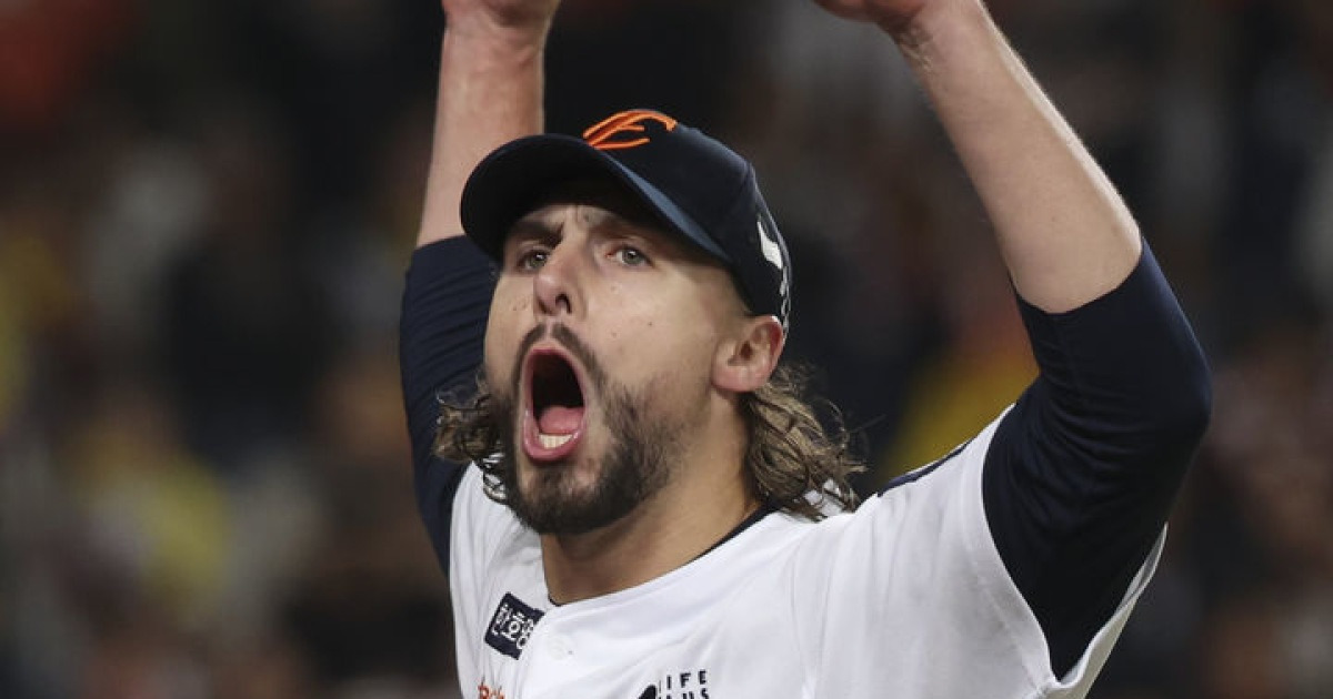 "한국 음식이 날 망칠 줄 몰랐다"…와이스, MLB로 떠나며 작별인사