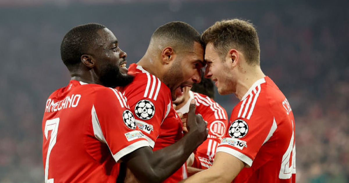 '김민재 벤치 대기' 바이에른, 스포르팅에 3-1 역전승...'그나브리-칼-타 연속골'