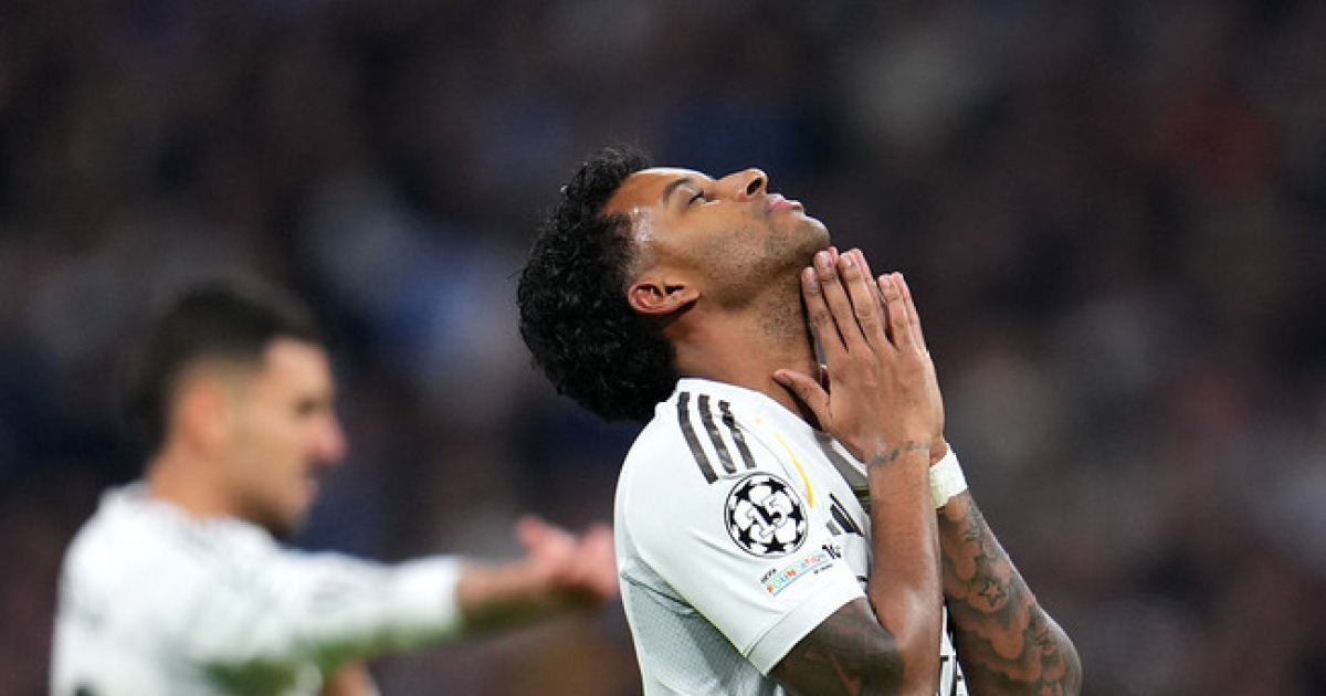 [UCL REVIEW] 알론소 감독 경질 쐐기 박는 경기...'호드리구 선제골' 레알, 맨시티에 1-2 역전패