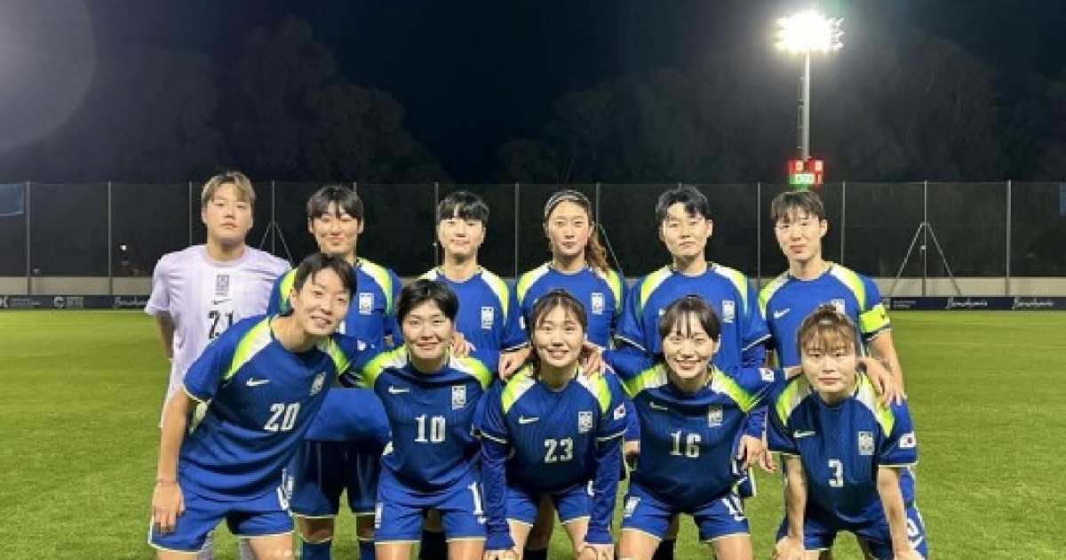 한국 여자축구, FIFA 랭킹 21위 유지...1위는 스페인