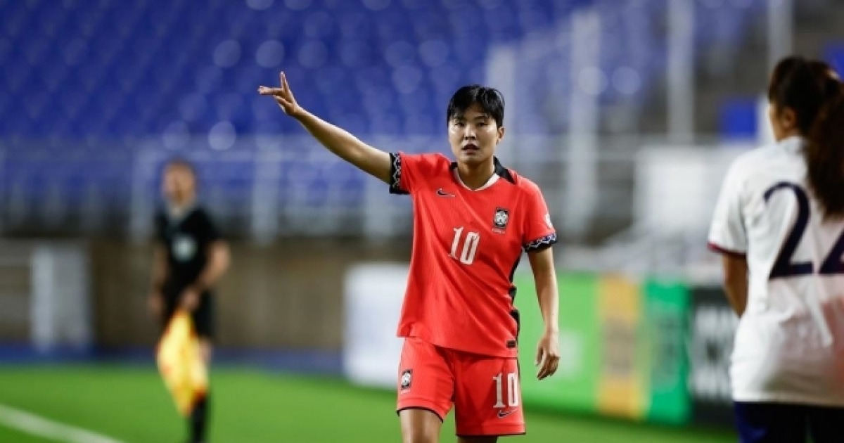 한국 女 대표팀, A매치 1무 1패에도 FIFA 랭킹 21위 유지