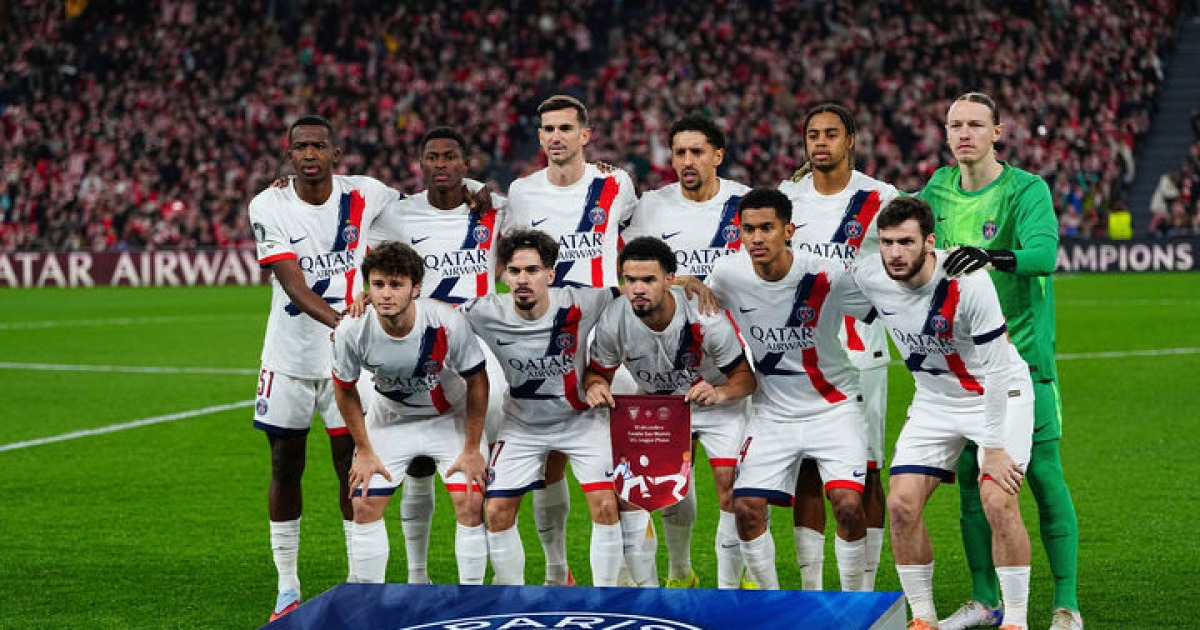 '이강인 결장' PSG, UCL서 빌바오와 헛심 공방 끝 0-0 무승부