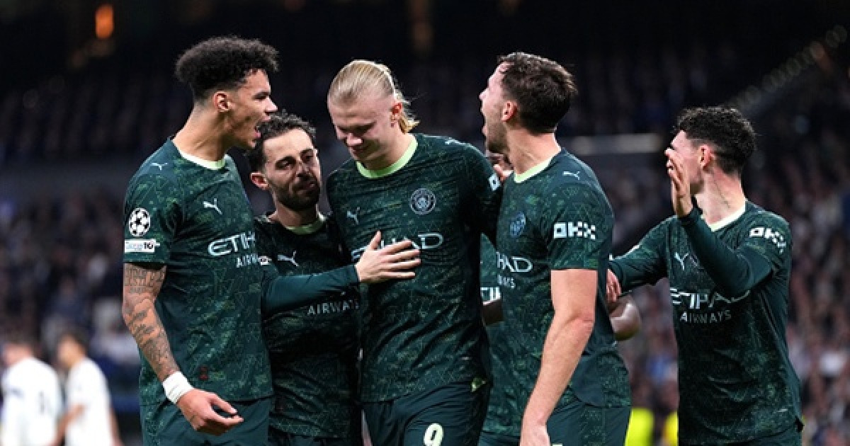 '홀란드 결승골' 맨시티, 레알 마드리드에 역전승…알론소 감독 입지 '흔들'