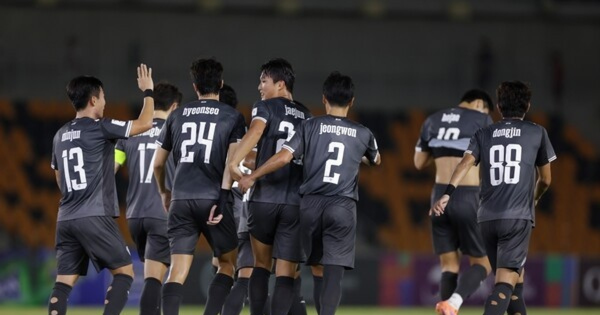 [ACLT] '안재준 결승골' 포항, 카야 1-0 제압...조 2위 확정∙16강 진출