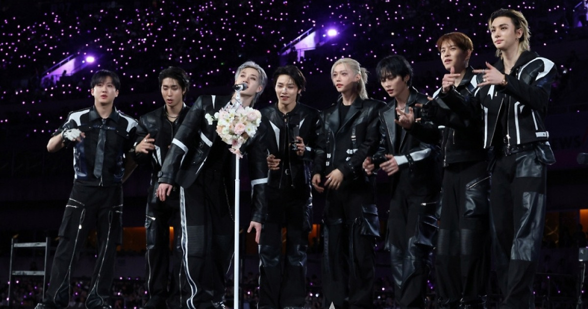 [단독]'대상' 스키즈 "'10주년 AAA' 아티 중 최다 참석..100주년 될 때까지 함께!" [인터뷰]