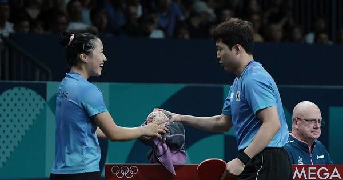실화인가, '삐약이'가 해냈다… 임종훈-신유빈, 中 연파하고 왕중왕전 우승