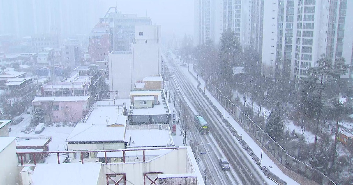 [날씨] 今日は中部地方に大雪警報レベルの大雪…「最大15センチ」