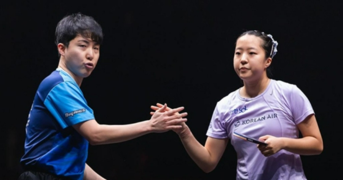 탁구 임종훈-신유빈, 'WTT 왕중왕전' 중국 꺾고 우승