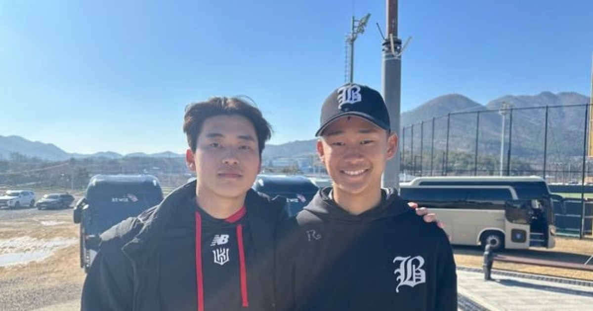 ‘와’ 이런 야구 대가족 봤나, 형 한화-동생 유신고-사촌 형 SSG…韓세이브왕 기대 “동생이 나보다 야구 잘할 것”