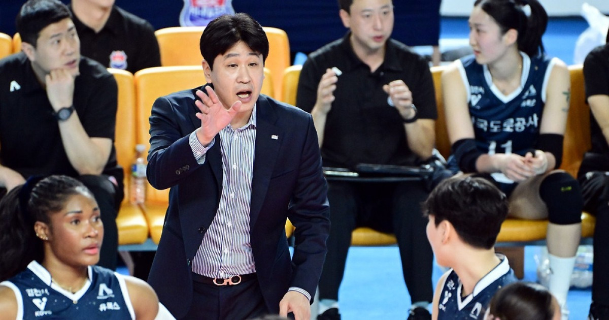 한국도로공사 대역전승, 김종민 여자부감독 최다승