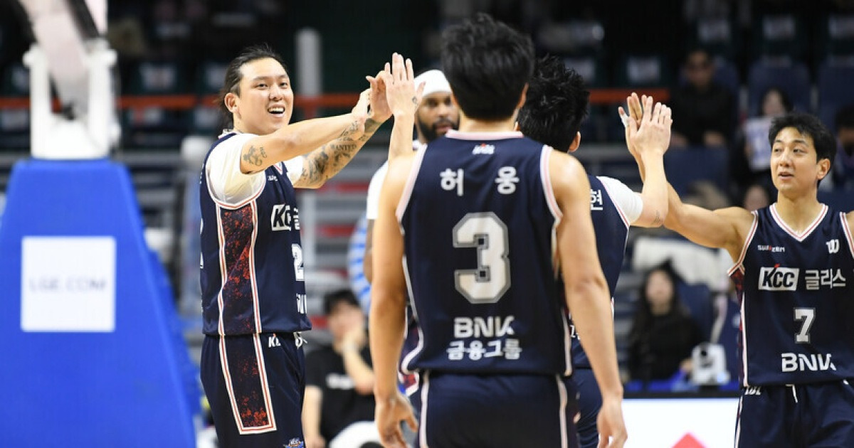 최준용 복귀한 KCC, 변준형 결장한 정관장 완파…3연승 신바람