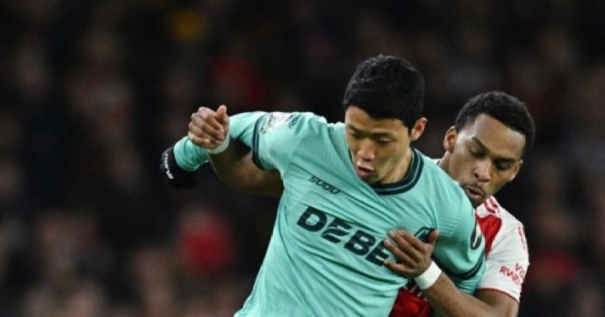 '황희찬 선발' 자책골 2개로 아스널에 1-2…울버햄프턴 16경기 연속 무승