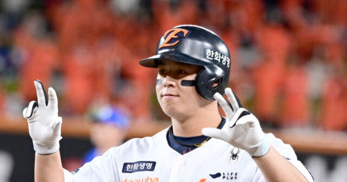 노시환 비FA 다년계약 기준점은 100억원…강백호 아니 한화가 만들어줬다, 2026 우승만큼 중요한 대업