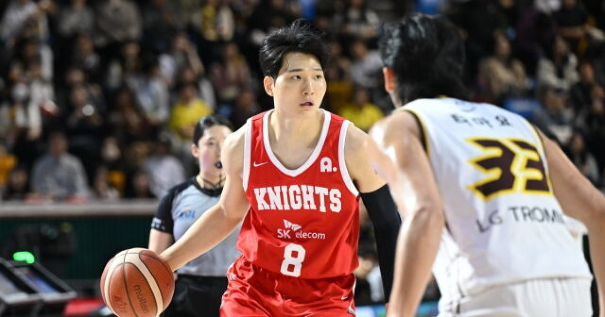 "1Q 안 뛰어도 되겠던데요?" 22분에 20점 美친 효율, 안영준이 밝힌 비결은 '2025 루키'