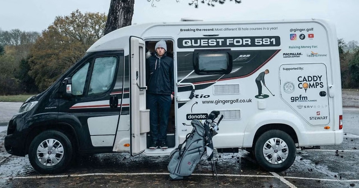영국 아마추어 골퍼, ‘한해 동안 최다 코스에서 라운드’ 세계 신기록 달성