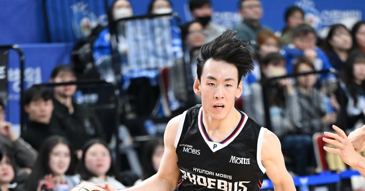 서명진 25득점X'루키즈' 최강민→김건하 펄펄…현대모비스, 한국가스공사 76-73 잡고 '7연패 탈출'