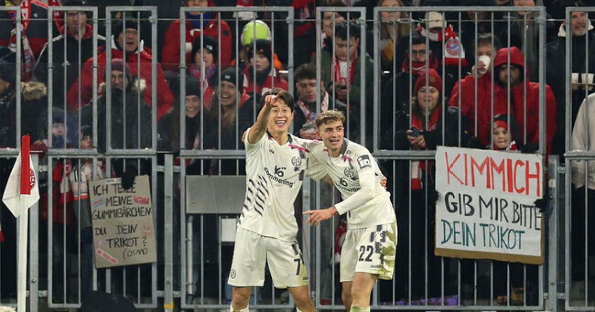 [bundes.review] 김민재-이재성 코리안 더비, ‘이재성 헤더골 작렬’ 마인츠… 뮌헨과 2-2 무승부