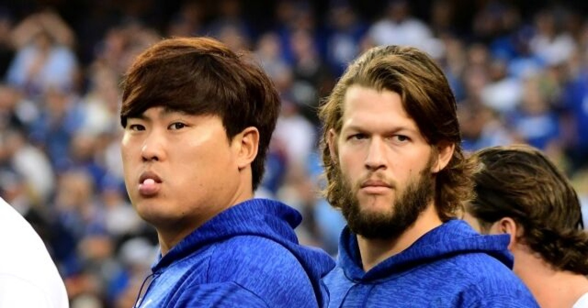 “커쇼·그레인키·뷸러·류현진·야마모토” 커쇼 시대 다저스 선발투수 올스타…외야 백업에 푸이그 등장