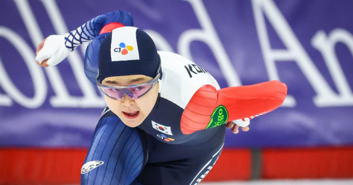 빙속 간판 김민선, 월드컵 4차 대회 500m 동메달…시즌 첫 시상대