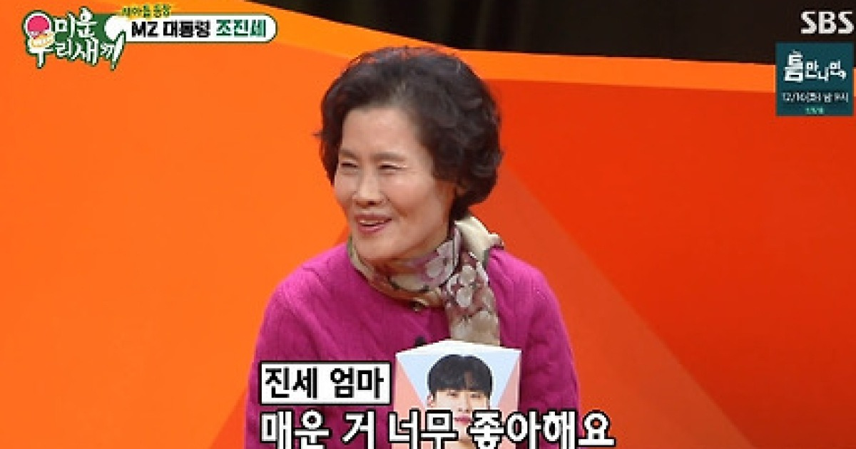 '미우새' 조진세, 구내염에도 매운 음식 흡입… 모친은 '절레절레' [TV온에어]