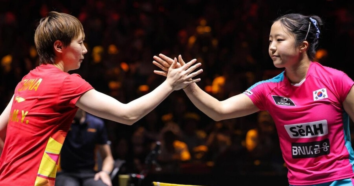 中 탁구에 무슨 일? '한국 킬러' 2연패에도 왕중왕전 원성 폭발…"쑨잉사·왕추친 너무 굴린다" 직격탄→WTT 책임론 쇄도