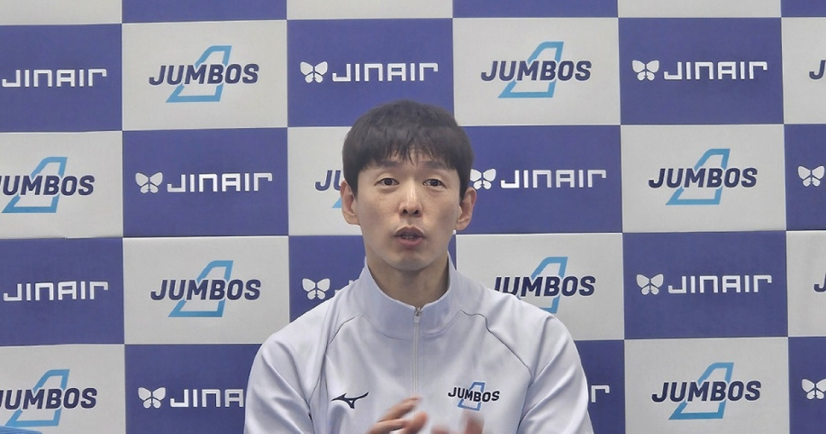 불혹의 나이, 그러나 여전한 주전 세터다…"비결? 핑계 대지 않으려고 합니다"