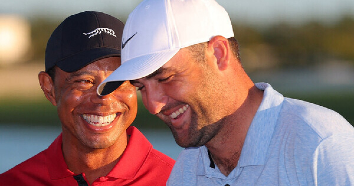 PGA 동료들이 선정한 셰플러, 타이거우즈에 이어 4년 연속 올해의 선수상