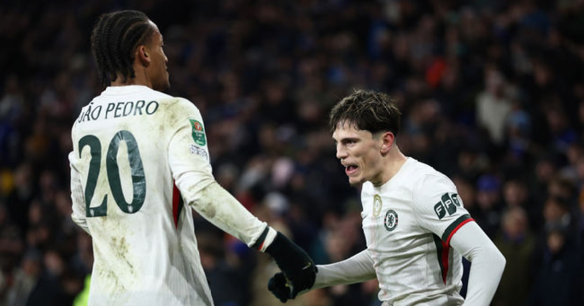 '가르나초 멀티골' 첼시, 카디프 시티에 3-1 승리...EFL컵 4강 진출