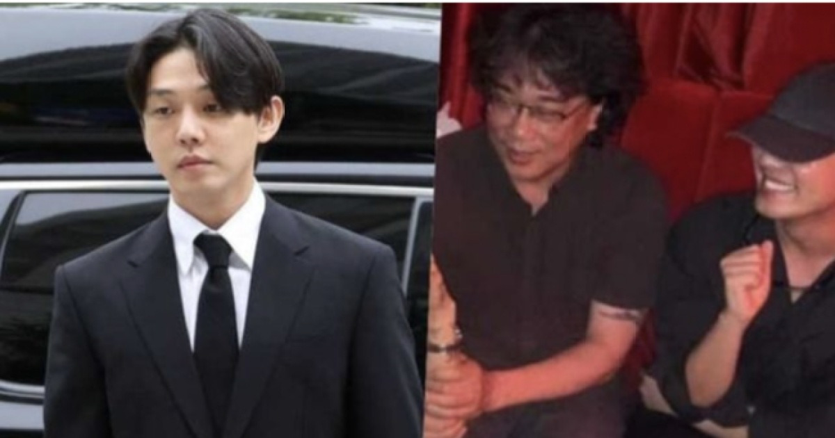 봉준호 감독과 투샷 후..유아인, 3개월만에 '복귀설' 또 수면 위..입장은? [핫피플]