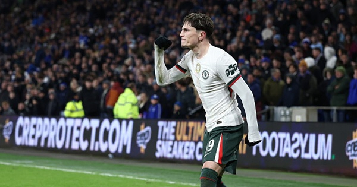 '가르나초 멀티골' 첼시, 카디프 3-1로 꺾고 EFL컵 4강 진출