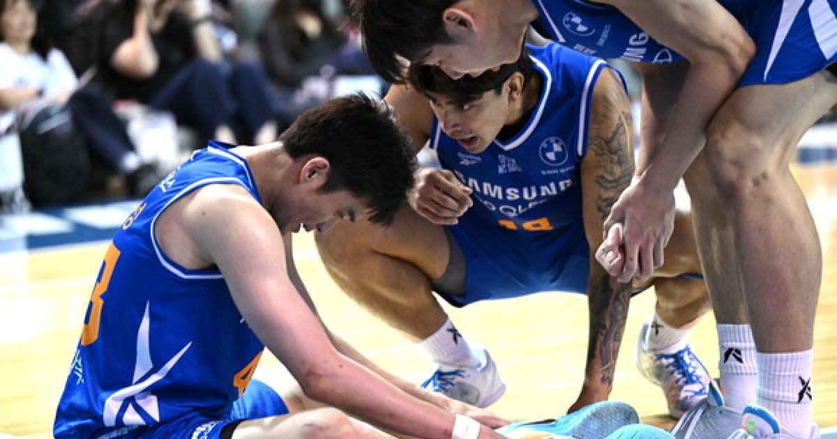 프로농구 삼성 가드 이대성 '시즌 아웃'... 십자인대 또 다쳐