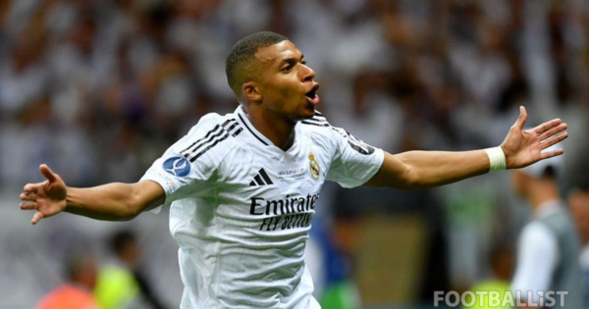 2025년에만 '58골' 기록한 음바페, 호날두 '절대 기록' 격파 일보 직전