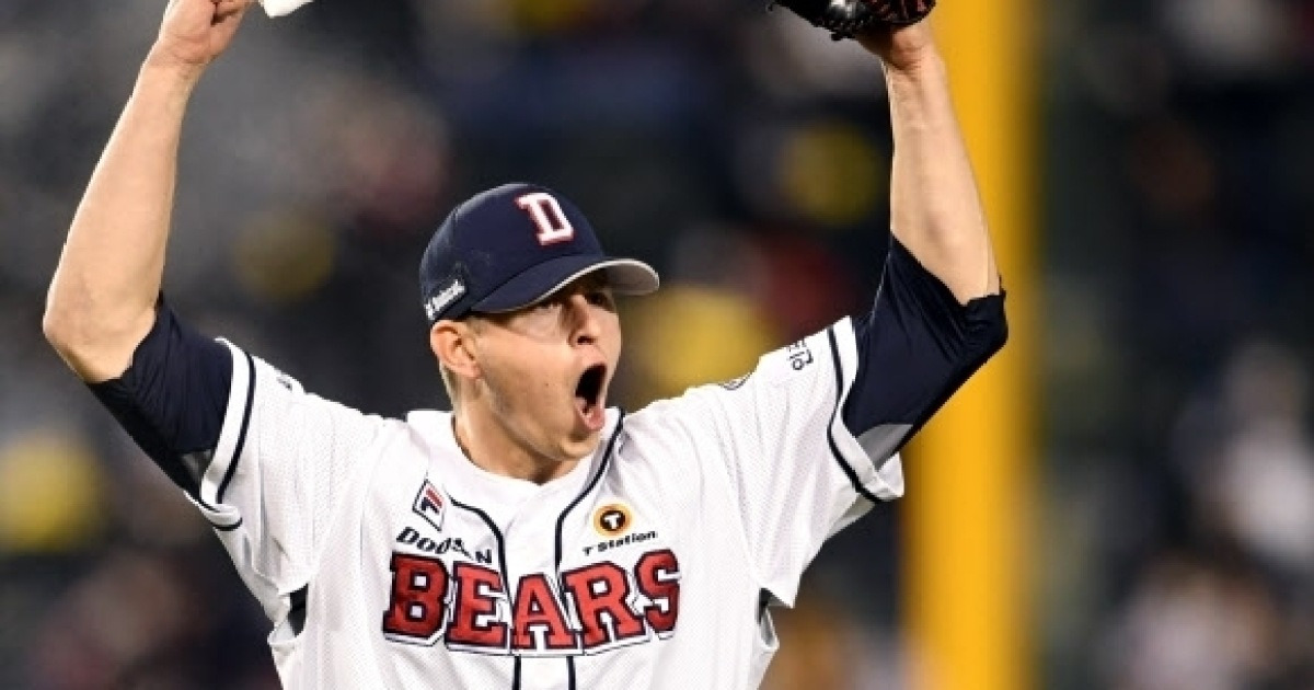 “다시 두산을 부탁해!” 돌아온 플렉센…잭 로그는 재계약