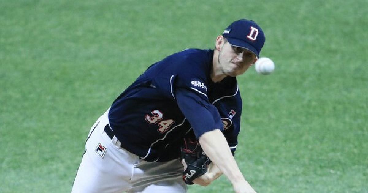 [공식발표] '역수출 신화' 플렉센, 6년 만에 '컴백홈'←두산과 100만 달러 계약...로그와도 110만 달러 재계약