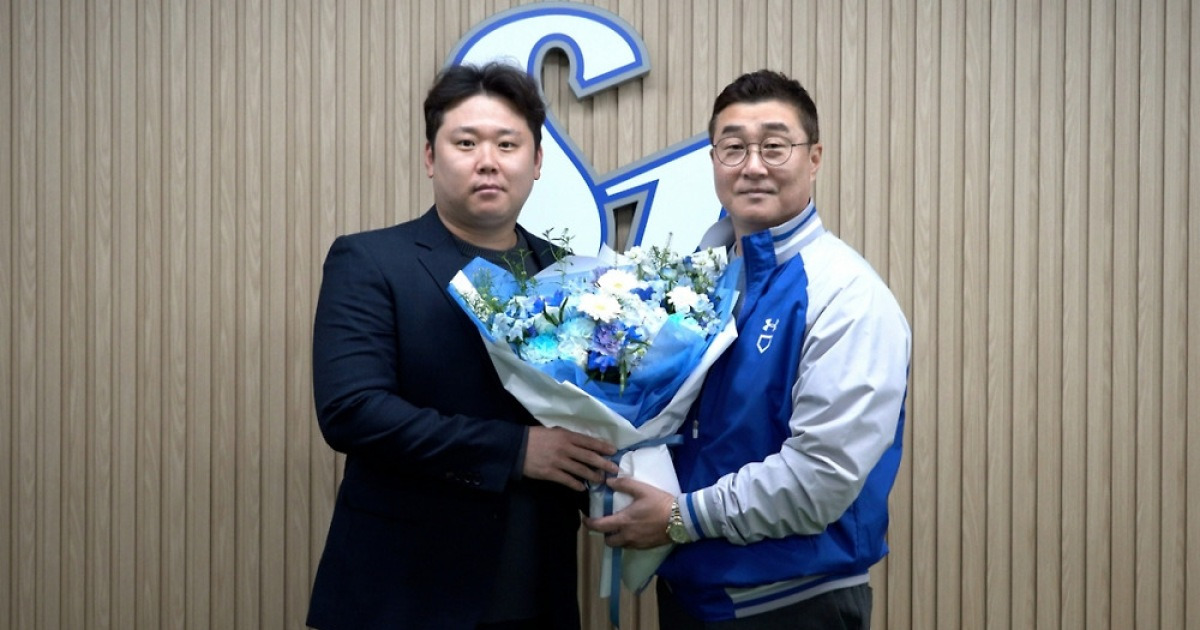 [오피셜] 삼성 또 FA 계약 '하루에 2건' 터졌다! 최형우→김태훈 이어 '34세 우완 불펜' 이승현과 2년 총액 6억원 도장