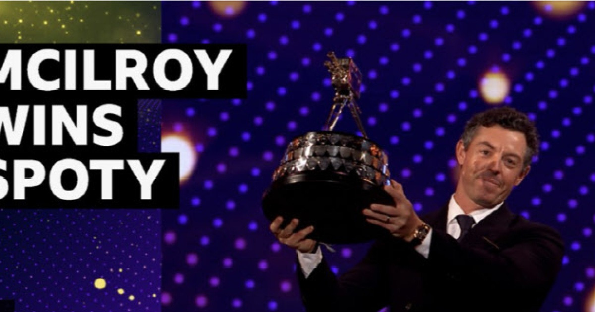 '마스터스부터 라이더컵까지' 맥킬로이, BBC 선정 '올해의 스포츠인'
