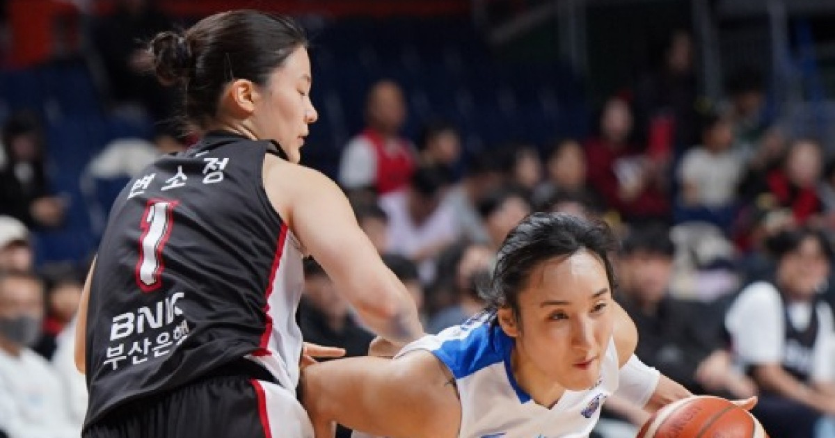 여자농구 우리은행, BNK에 57-52 승리...김단비 24점 활약