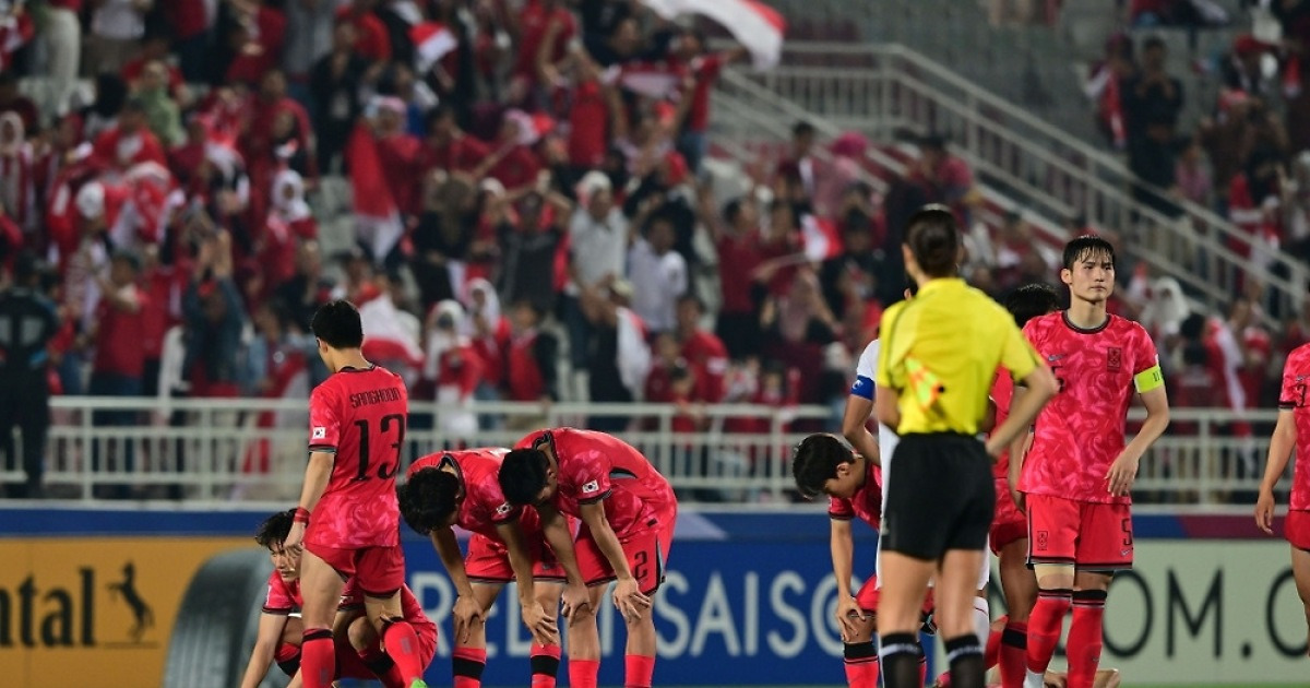 40년 만의 참사 겪었던 한국축구, LA 올림픽 출전 더 힘들어졌다