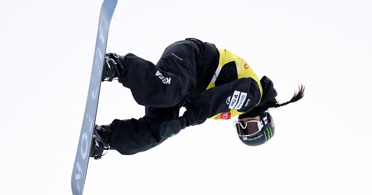 최가온, 스노보드 하프파이프 월드컵 2주 연속 금메달