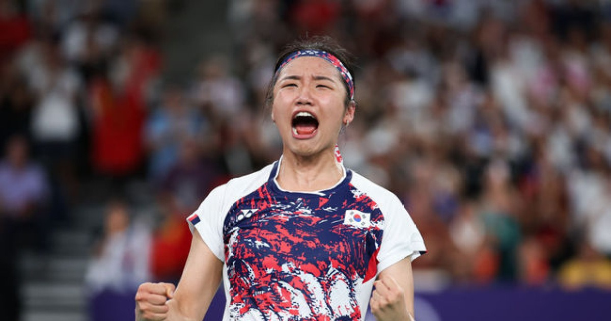 “월드 챔피언이 올림픽 여왕에게 졌다” 日 고백, 안세영의 압도적 준결승