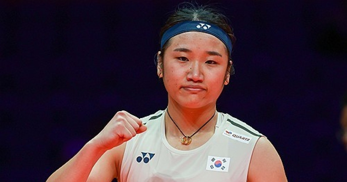 안세영, 中 왕즈이에 무서운 선전포고 "내일 깔끔하게 이기겠다"…월드투어 파이널 결승행→11관왕 정조준