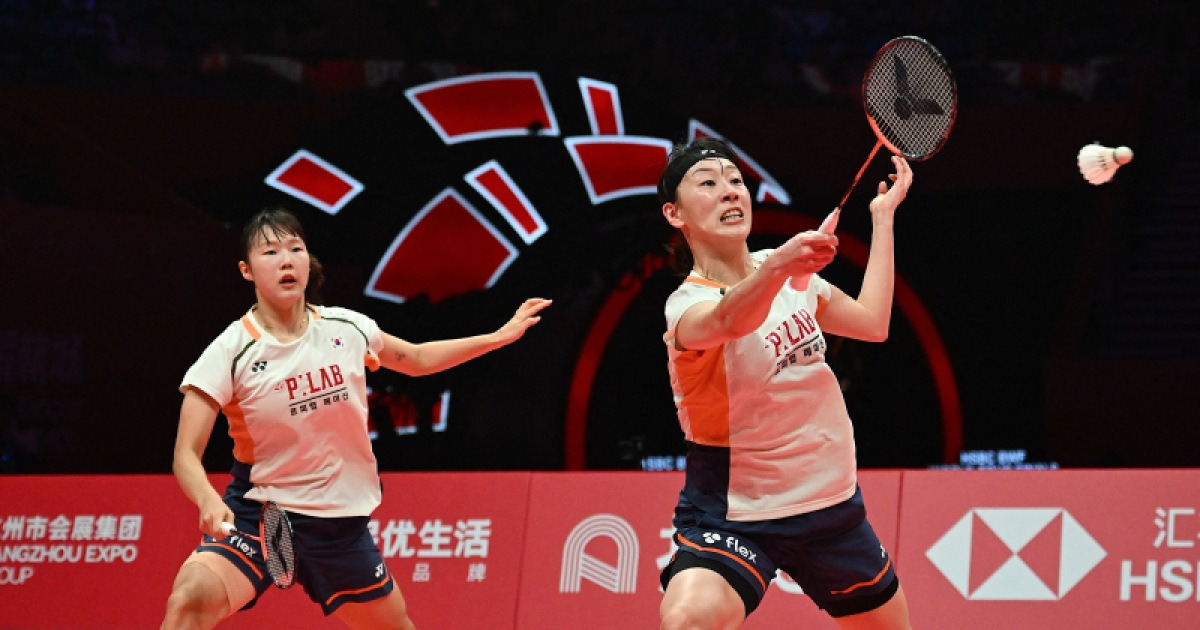 '해냈다' 여자복식 이소희-백하나, 배드민턴 '왕중왕전' 2연패 쾌거