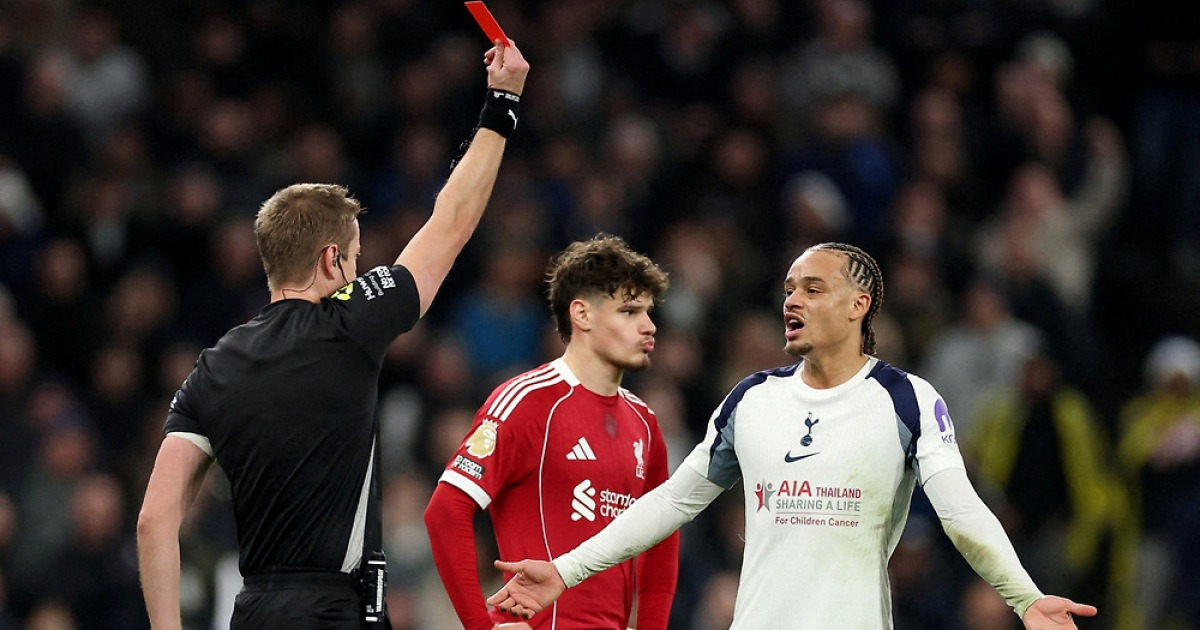 손흥민 후계자 맞아? '7번'+'주장 완장' 물려받은 둘 다 퇴장