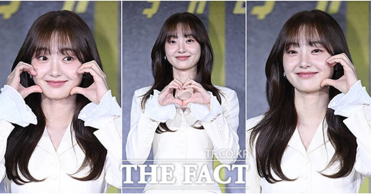 김혜준 '사랑스러움 가득한 순백의 미소' [TF사진관]